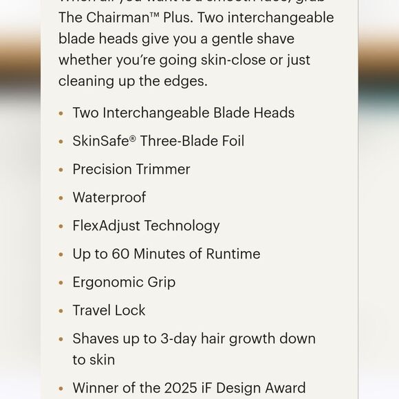 Manscaped The Chairman Plus Precision Pack - Picture 10 of 11